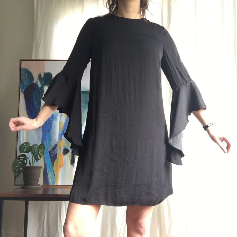 Fully lined Who What Wear Black Dress - S